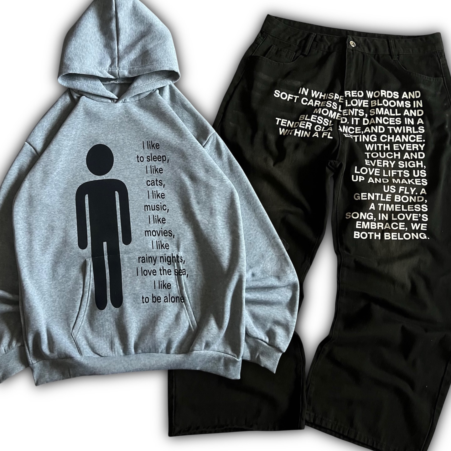 Men'S Fashion Zipper Hoodie - Мужские и женские джинсы с американским