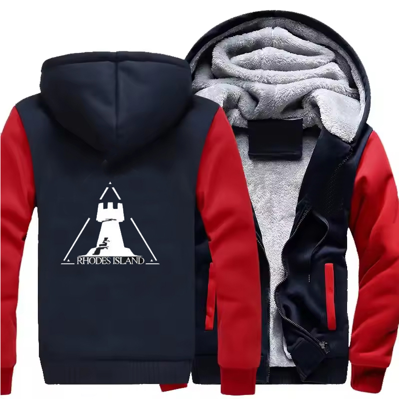 Men'S Fashion Zipper Hoodie - Новое пальто с капюшоном ArKknights, плащ