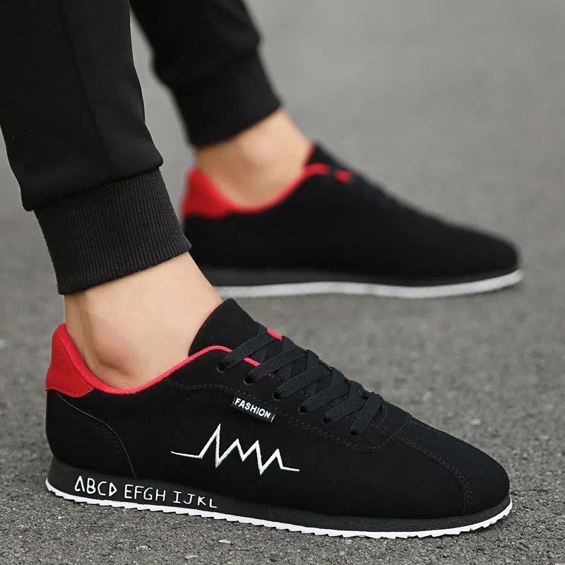 Mens Fashion Trainers 2025 - Модные красные мужские летние низкие кеды