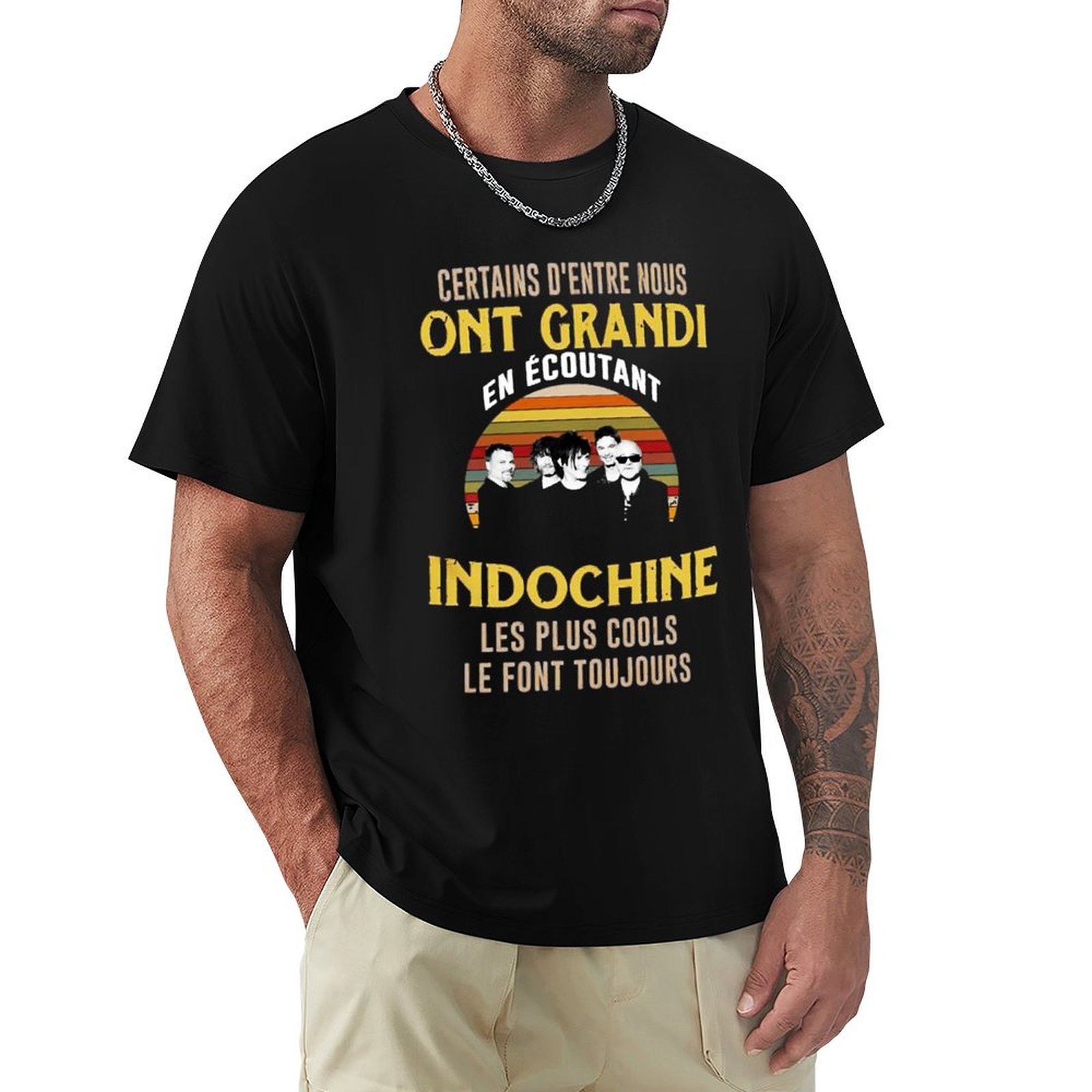 Men'S Fashion Genres - Логотип группы Indochine7 exselna Жанры: Рок,