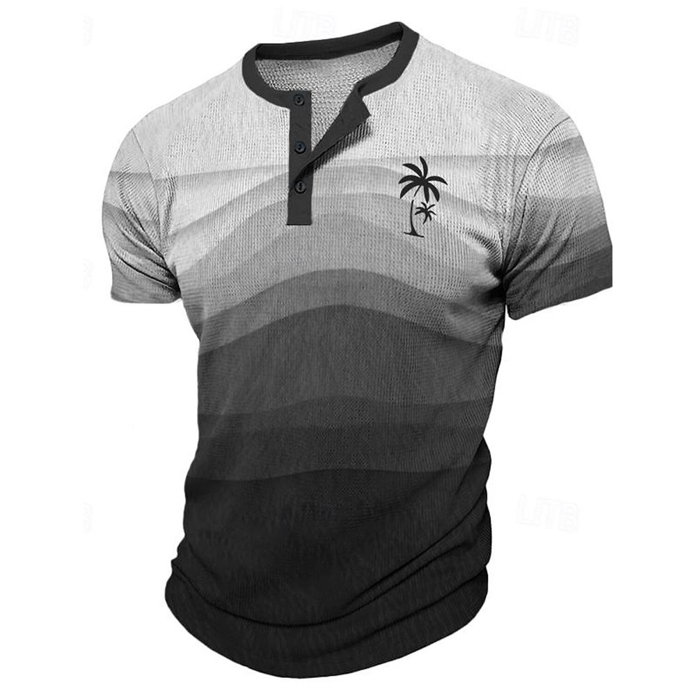 Mens Fashion Clothes - Мужская футболка с забавным 3D-принтом кокосовой