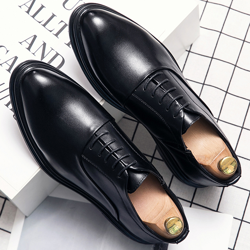 Oxford Shoes Brogue - Мужские классические туфли-оксфорды из кожи, броги