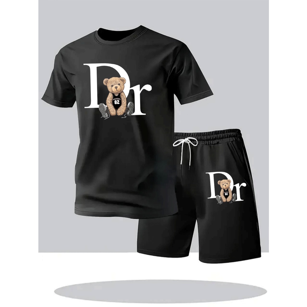 Mens Fashion Clothes - Летняя модная повседневная брендовая мужская спортивная