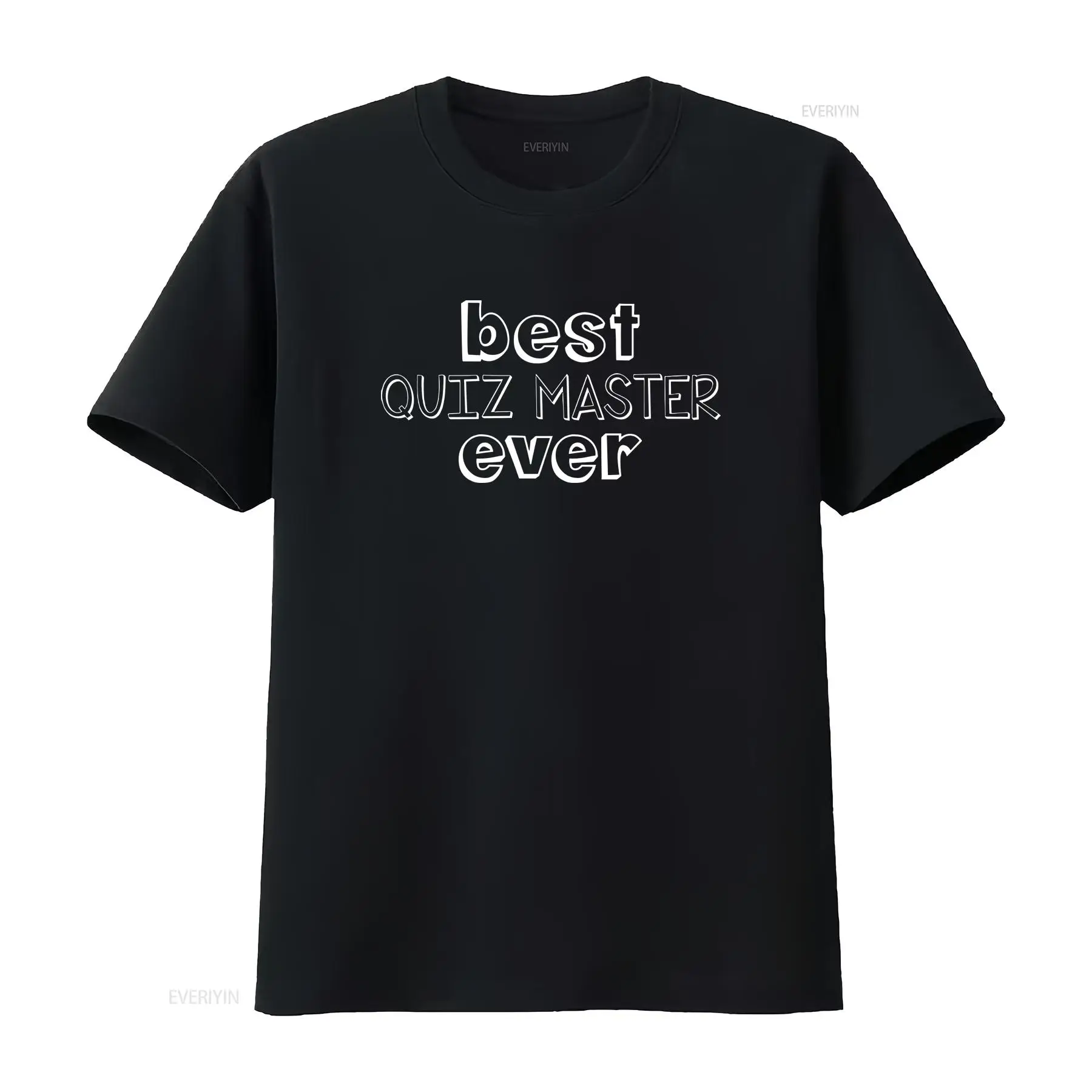 Men'S Fashion Quiz - Мужская футболка Best Quiz Master Ever