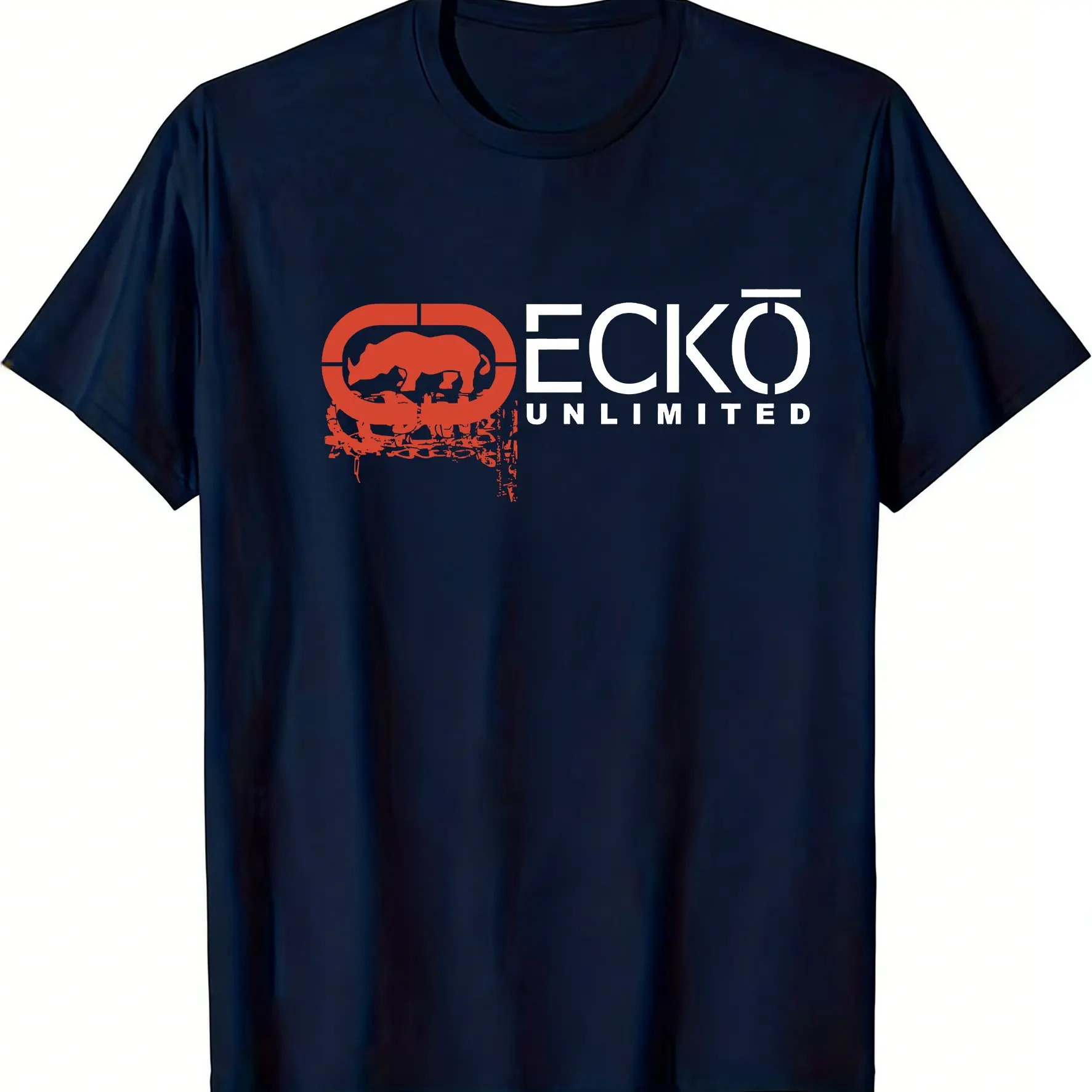 Mens Fashion Combination - Мужская футболка Ecko Distressed Grunge с