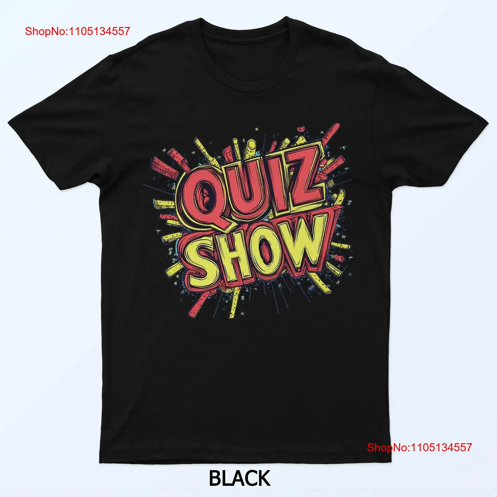 Men'S Fashion Quiz - Забавная футболка Quiz Show Mania for