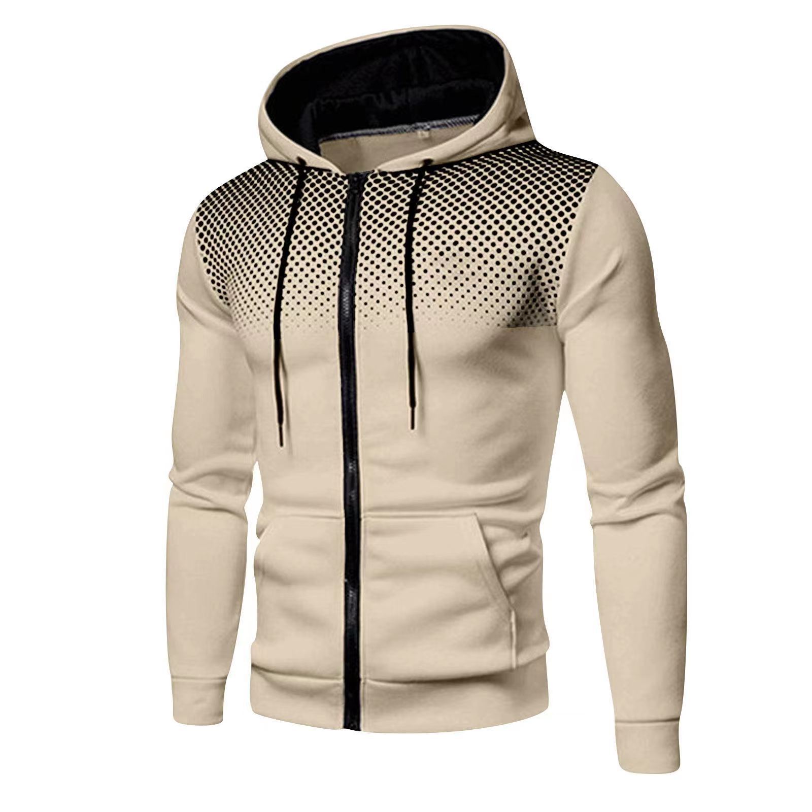Новинка 2025, мужская толстовк – обзор и цена Men'S Fashion Zipper Hoodie