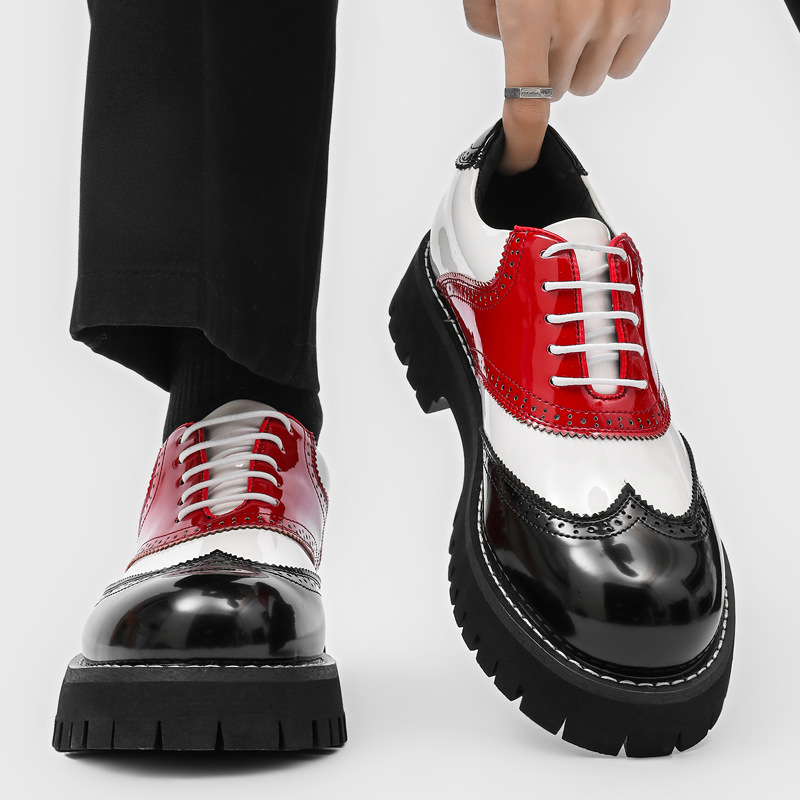 Мужская модная обувь в стиле х – обзор и цена Oxford Shoes Brogue