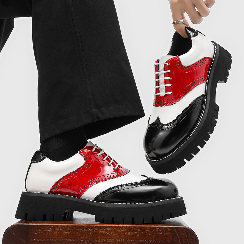 Мужская модная обувь в стиле х – обзор и цена Oxford Shoes Brogue