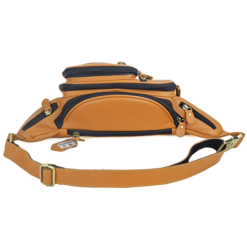 Мужские поясные сумки из натур – обзор и цена Fashion Harness Men