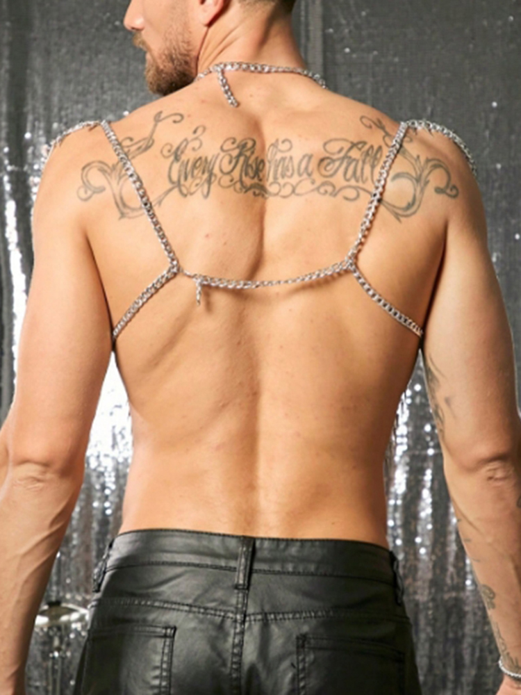 Цепочка с кисточками, плечо, с – обзор и цена Fashion Harness Men