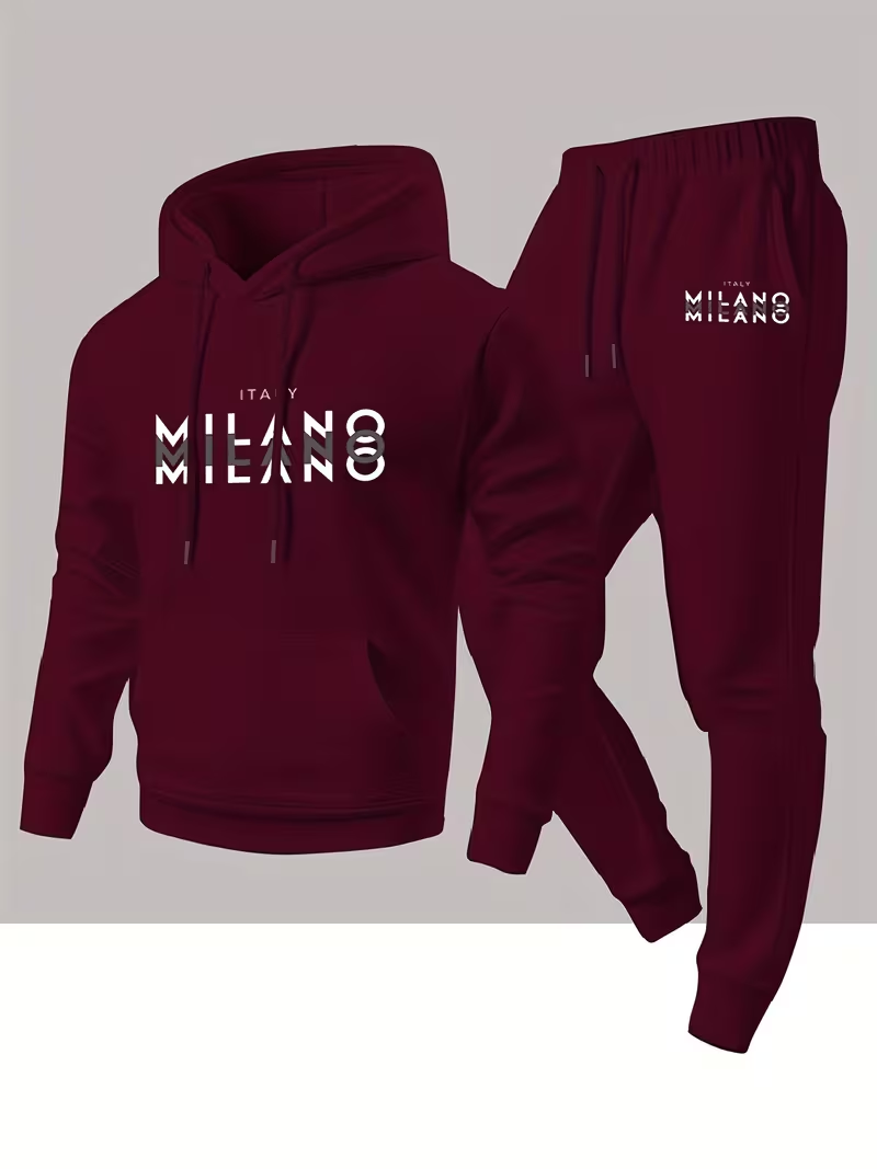 Мужской модный комплект с прин – обзор и цена Men'S Fashion Clothing