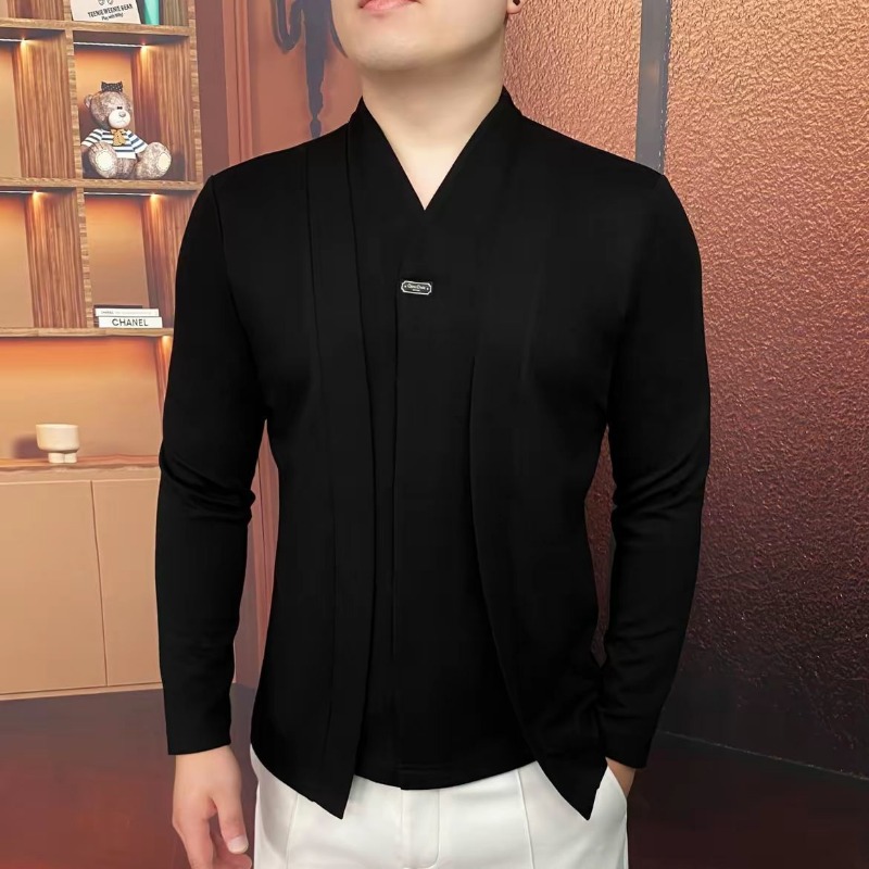 Осенне-зимний новый мужской ле – обзор и цена Mens Fashion Top