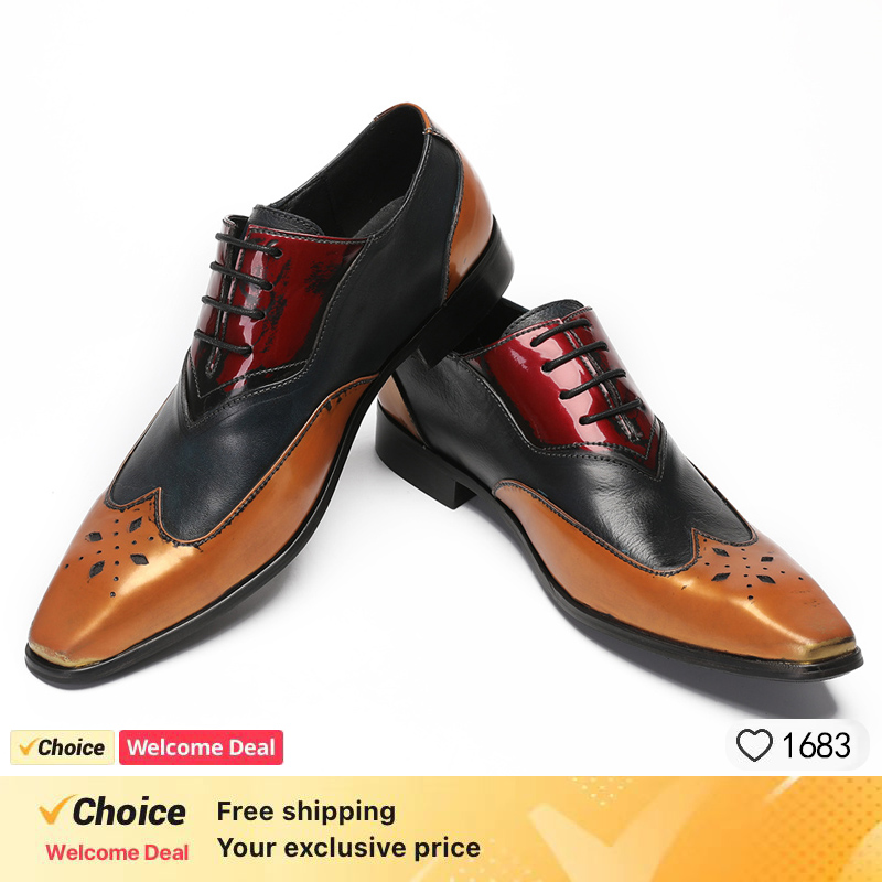 Туфли-оксфорды мужские из нату – обзор и цена Oxford Shoes Brogue