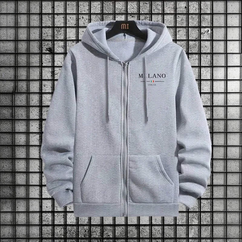 Мужской спортивный костюм Весн – обзор и цена Men'S Fashion Zipper Hoodie