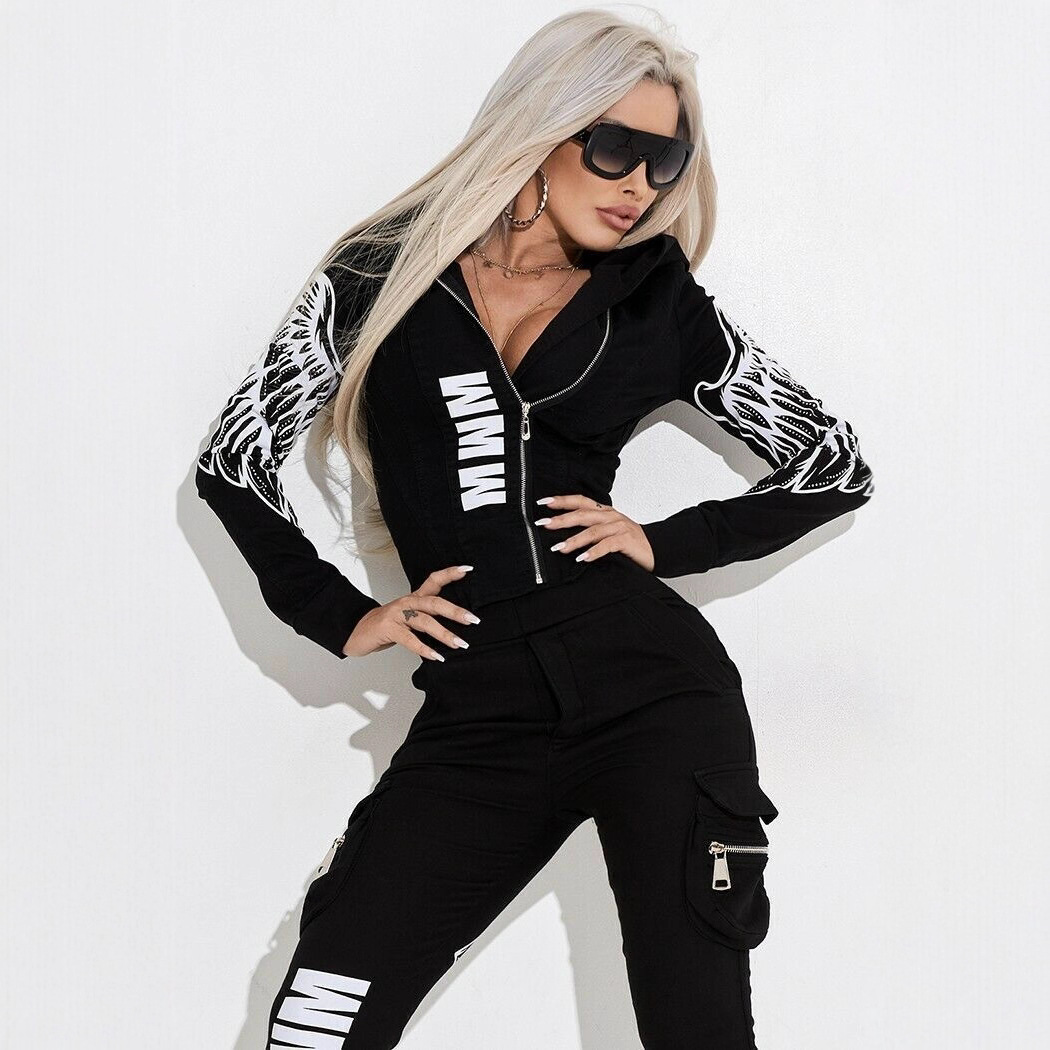 Модный спортивный костюм для ж – обзор и цена Men'S Fashion Zipper Hoodie