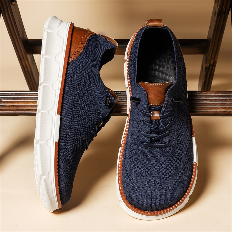 Мужские трикотажные туфли-оксф – обзор и цена Oxford Shoes Brogue