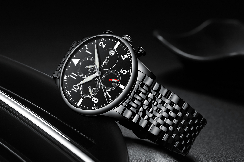 Мужские модные часы NIBOSI, то – обзор и цена Fashion Mens Watches