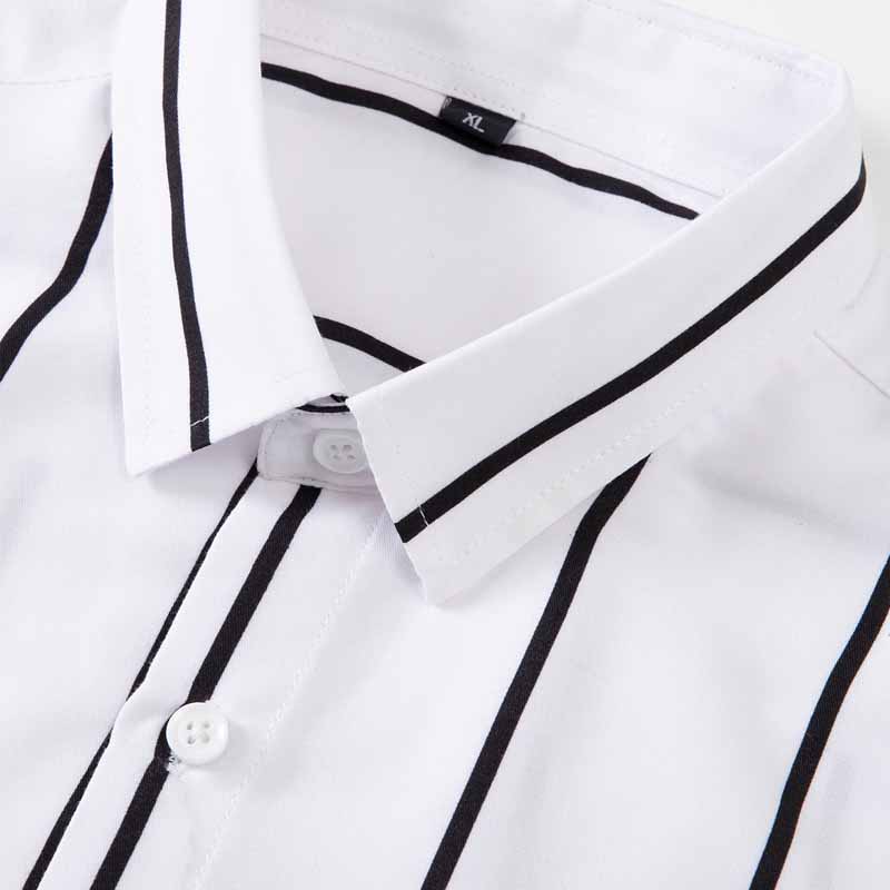 Мужская полосатая рубашка с дл – обзор и цена Men'S Fashion Clothing