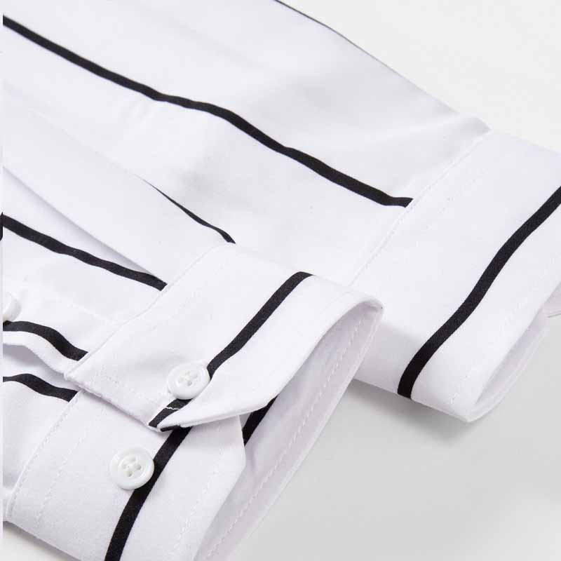 Мужская полосатая рубашка с дл – обзор и цена Men'S Fashion Clothing