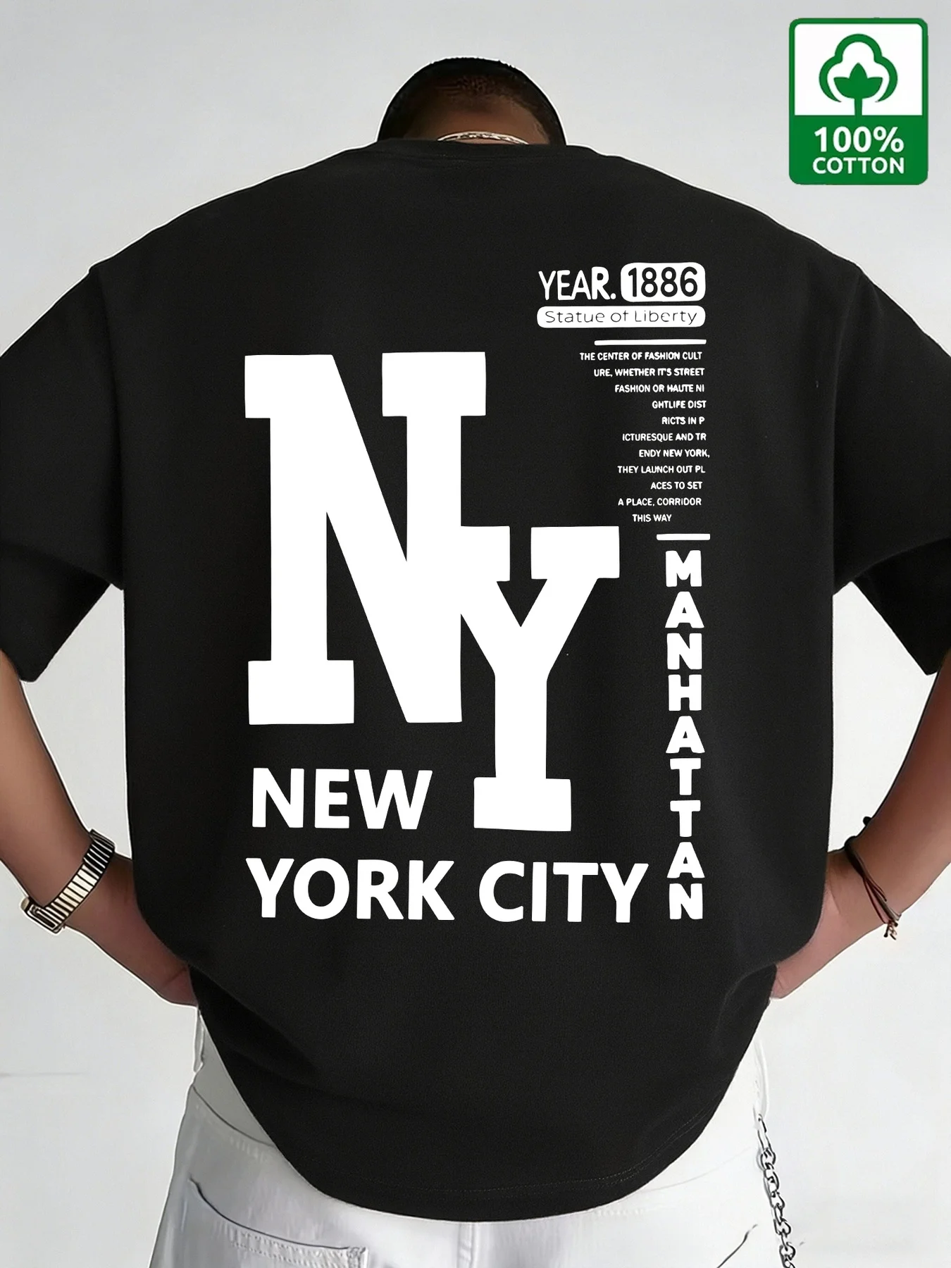 Мужская футболка NYC из хлопка – обзор и цена Men'S Fashion Nyc