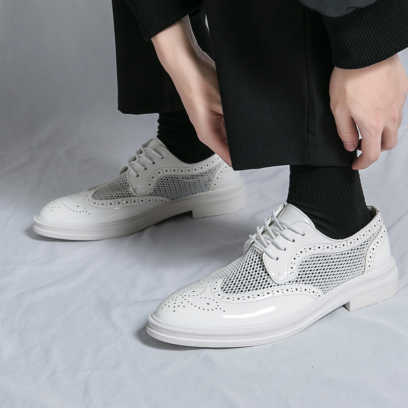 Новые летние модные мужские ту – обзор и цена Oxford Shoes Brogue