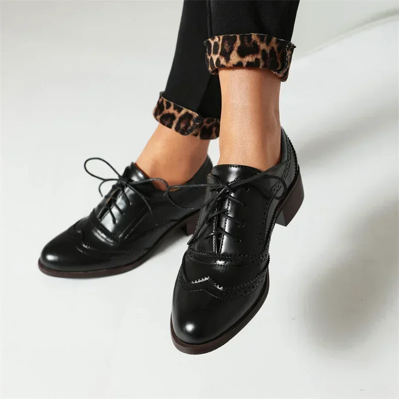 Британские женские оксфорды на – обзор и цена Oxford Shoes Brogue