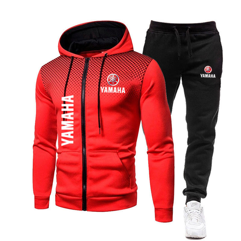 Мужские комплекты Yamaha с лог – обзор и цена Men'S Fashion Zipper Hoodie
