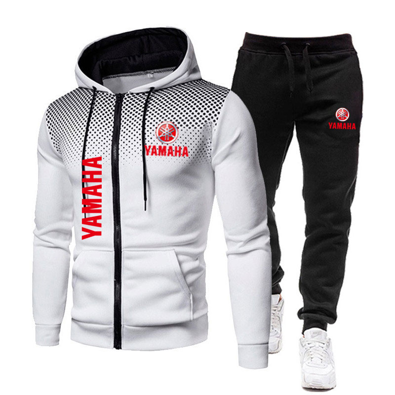 Мужские комплекты Yamaha с лог – обзор и цена Men'S Fashion Zipper Hoodie