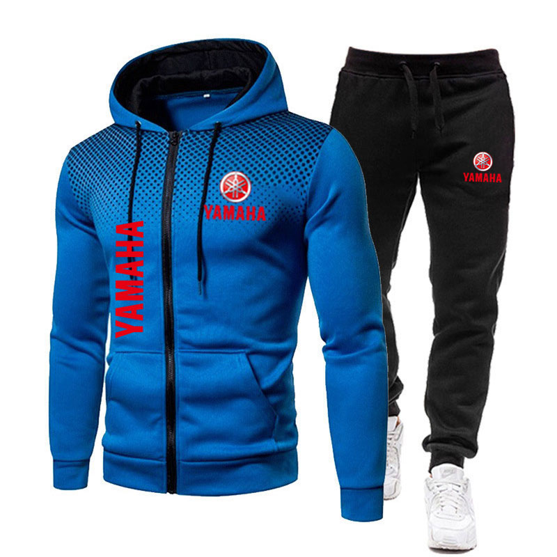 Мужские комплекты Yamaha с лог – обзор и цена Men'S Fashion Zipper Hoodie