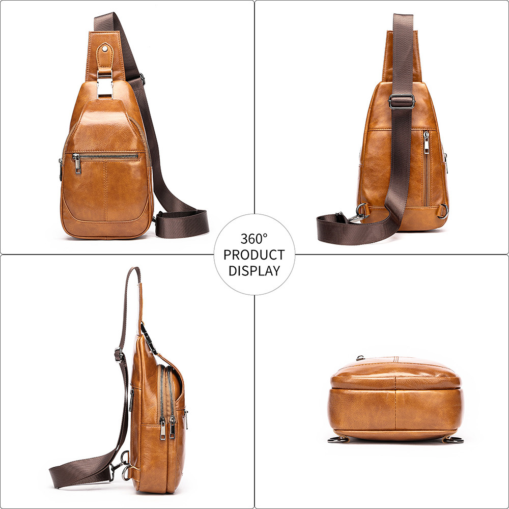 Мужская сумка-слинг WESTAL из  – обзор и цена Fashion Harness Men