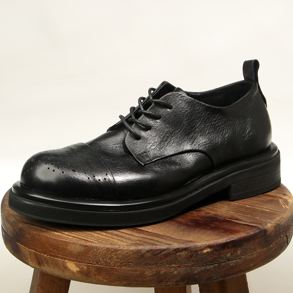 Мужские броги из натуральной к – обзор и цена Oxford Shoes Brogue