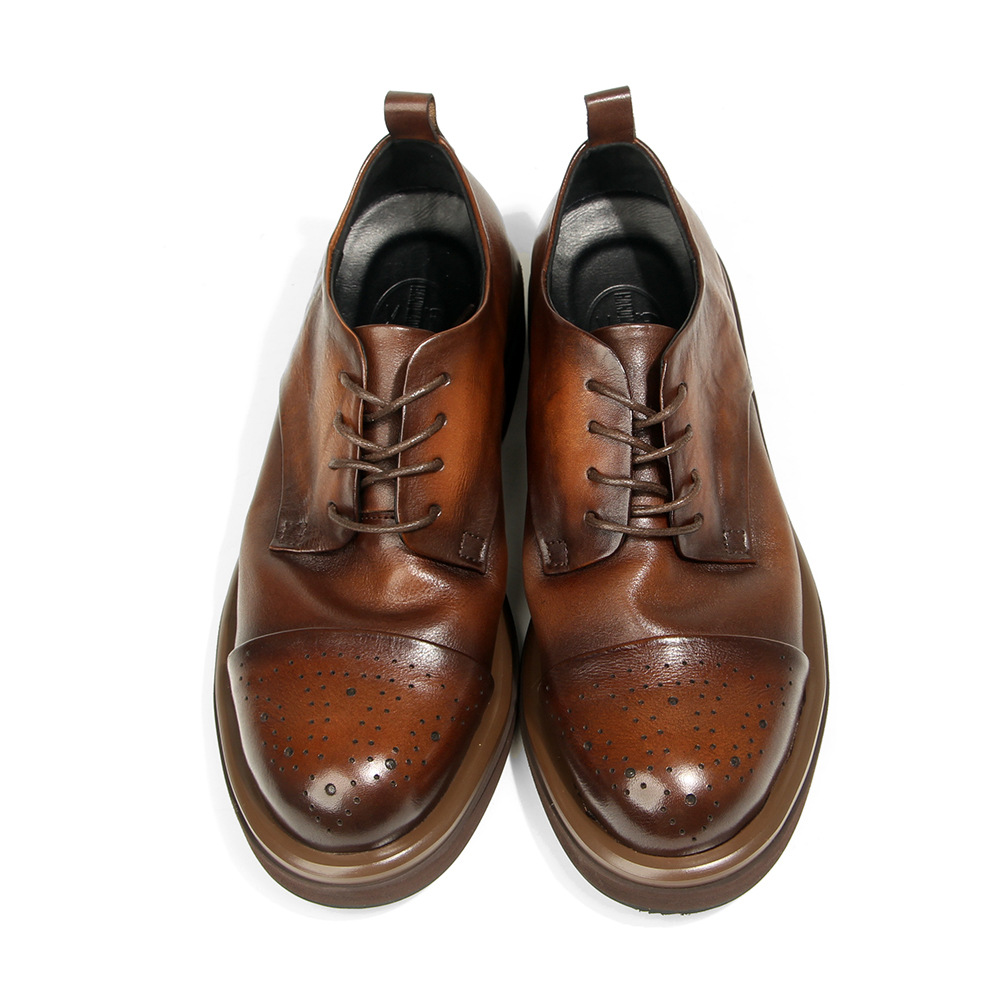 Мужские броги из натуральной к – обзор и цена Oxford Shoes Brogue