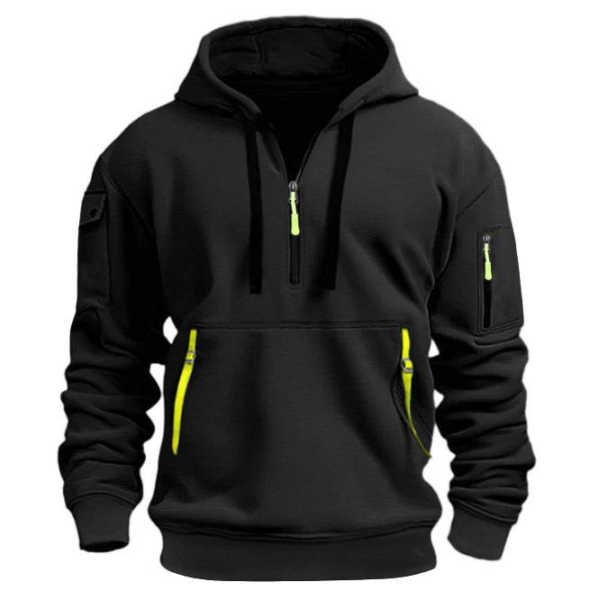 Мужская повседневная спортивна – обзор и цена Men'S Fashion Zipper Hoodie