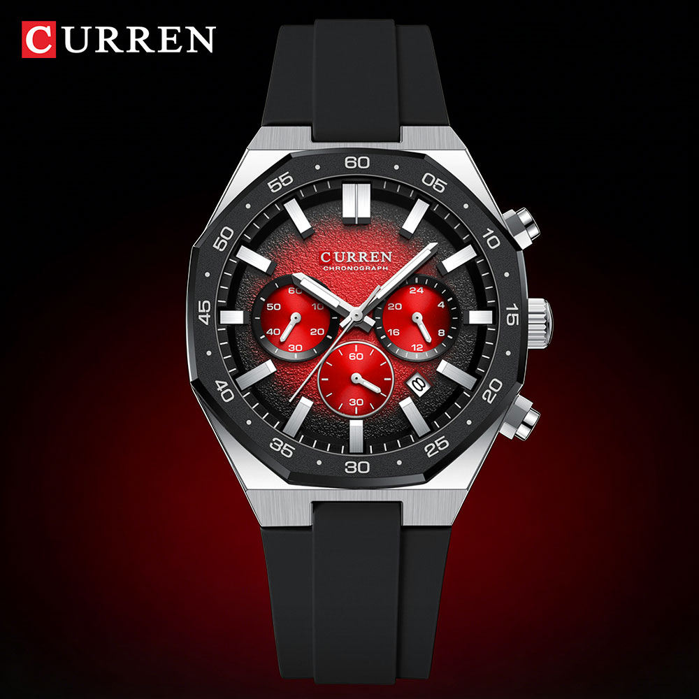 Мужские спортивные часы CURREN – обзор и цена Fashion Mens Watches