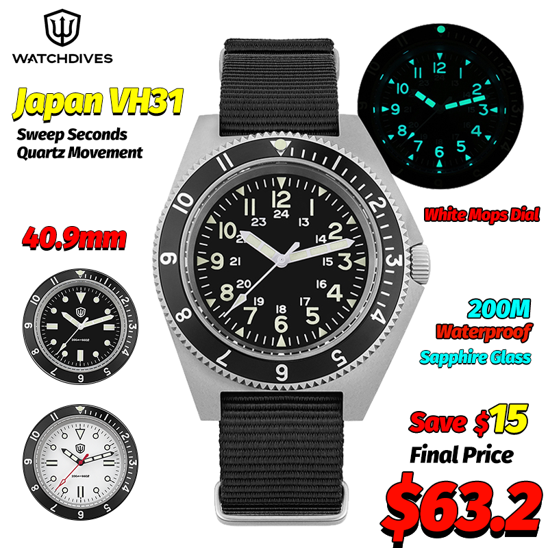 Watchdives WD1972 Кварцевые ча – обзор и цена Fashion Mens Watches