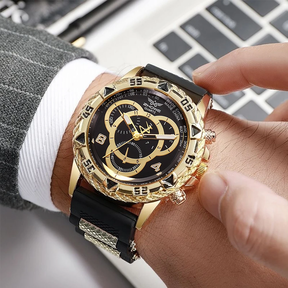 1 шт., загадочные часы-сюрприз – обзор и цена Fashion Mens Watches