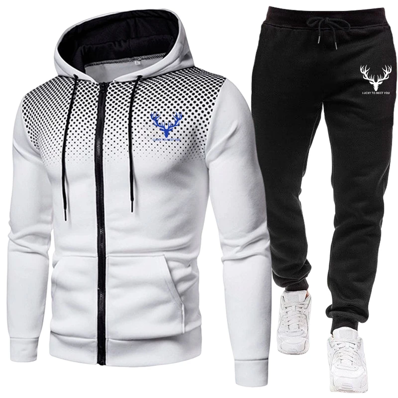 Новинка 2026: Мужской комплект – обзор и цена Men'S Fashion Zipper Hoodie