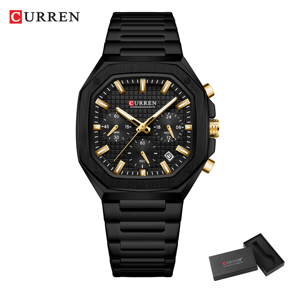 CURREN Роскошные квадратные ча – обзор и цена Fashion Mens Watches