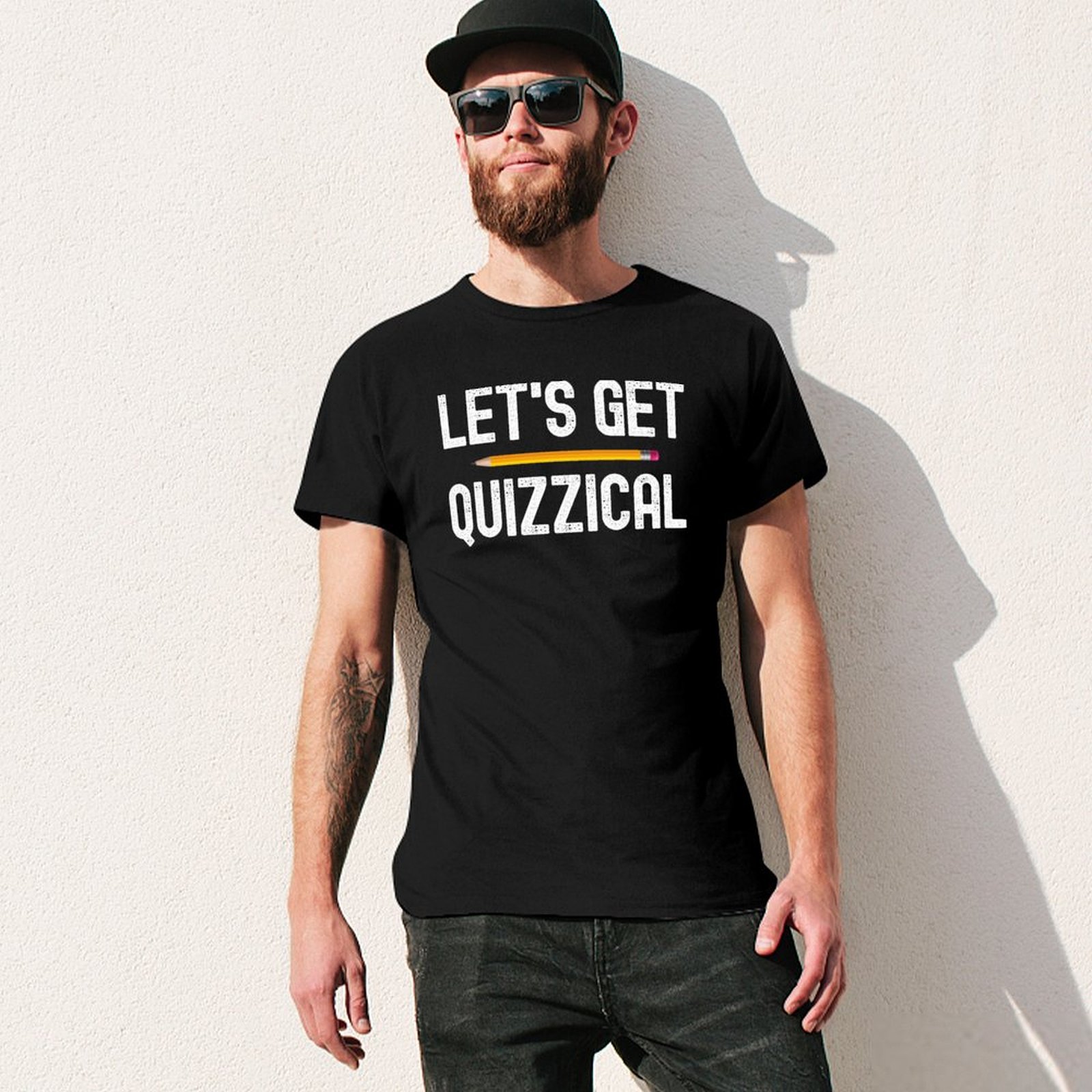 Футболка Lets Get Quizzical дл – обзор и цена Men'S Fashion Quiz