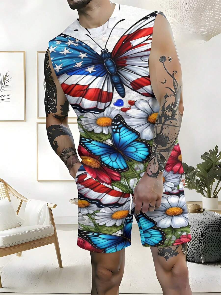 Повседневный модный комплект 2 – обзор и цена Mens Fashion Top